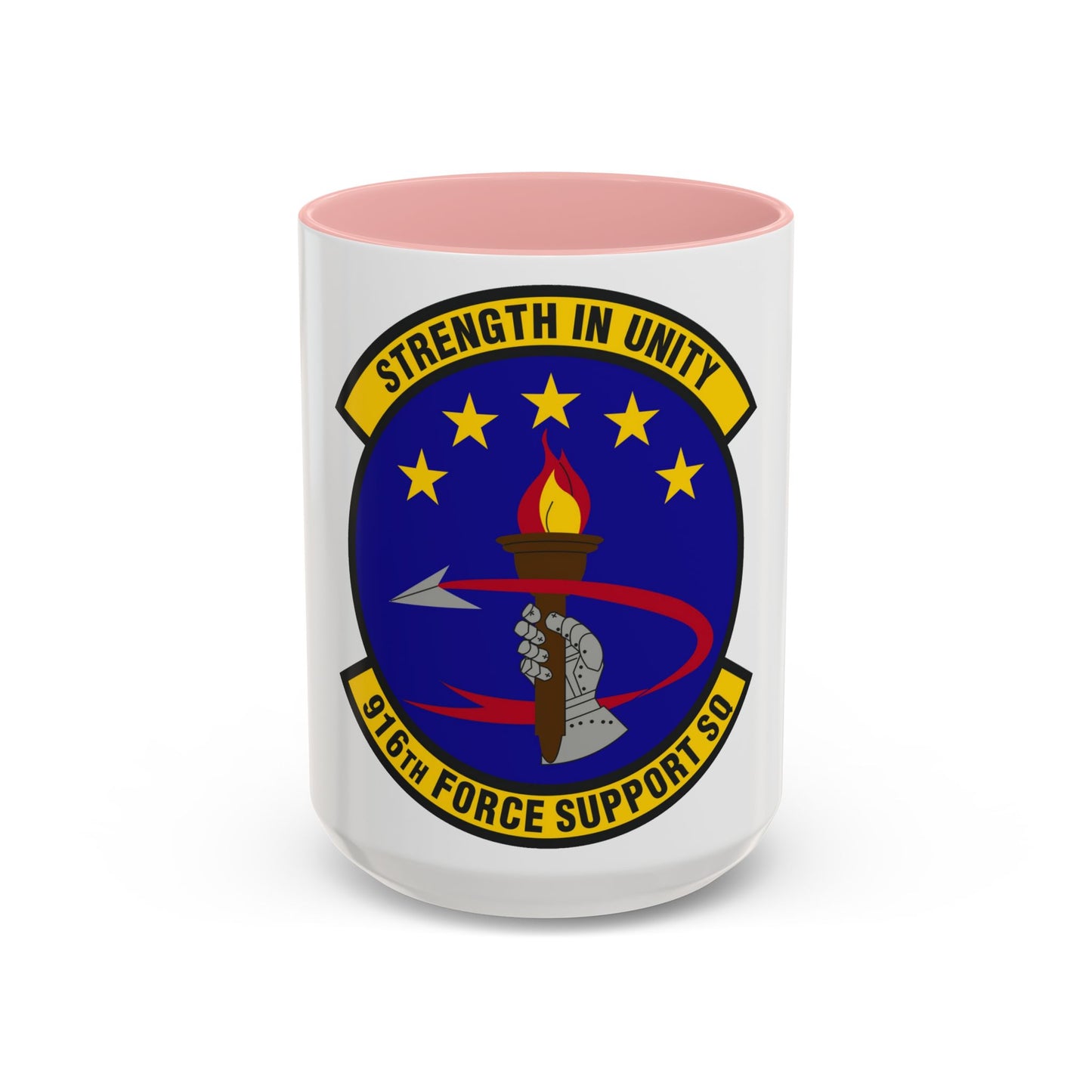 916th Force Support Squadron (U.S. Air Force) Accent Coffee Mug