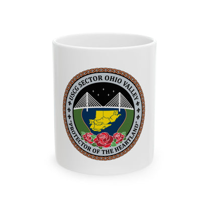 USCG SECTOR OHIO VALLEY (U.S. Coast Guard) White Coffee Mug