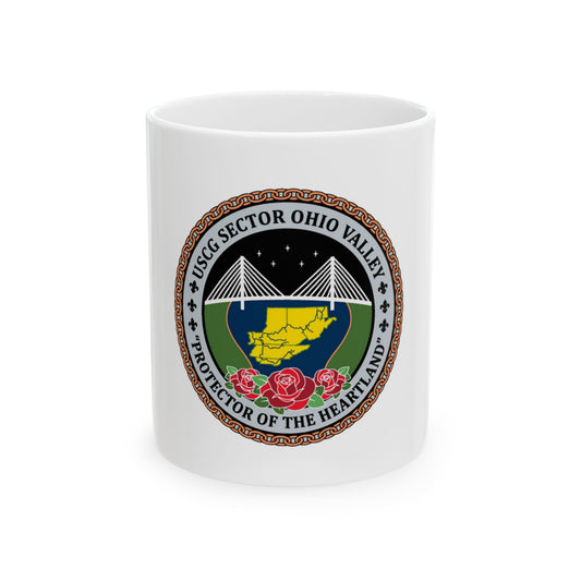 USCG SECTOR OHIO VALLEY (U.S. Coast Guard) White Coffee Mug