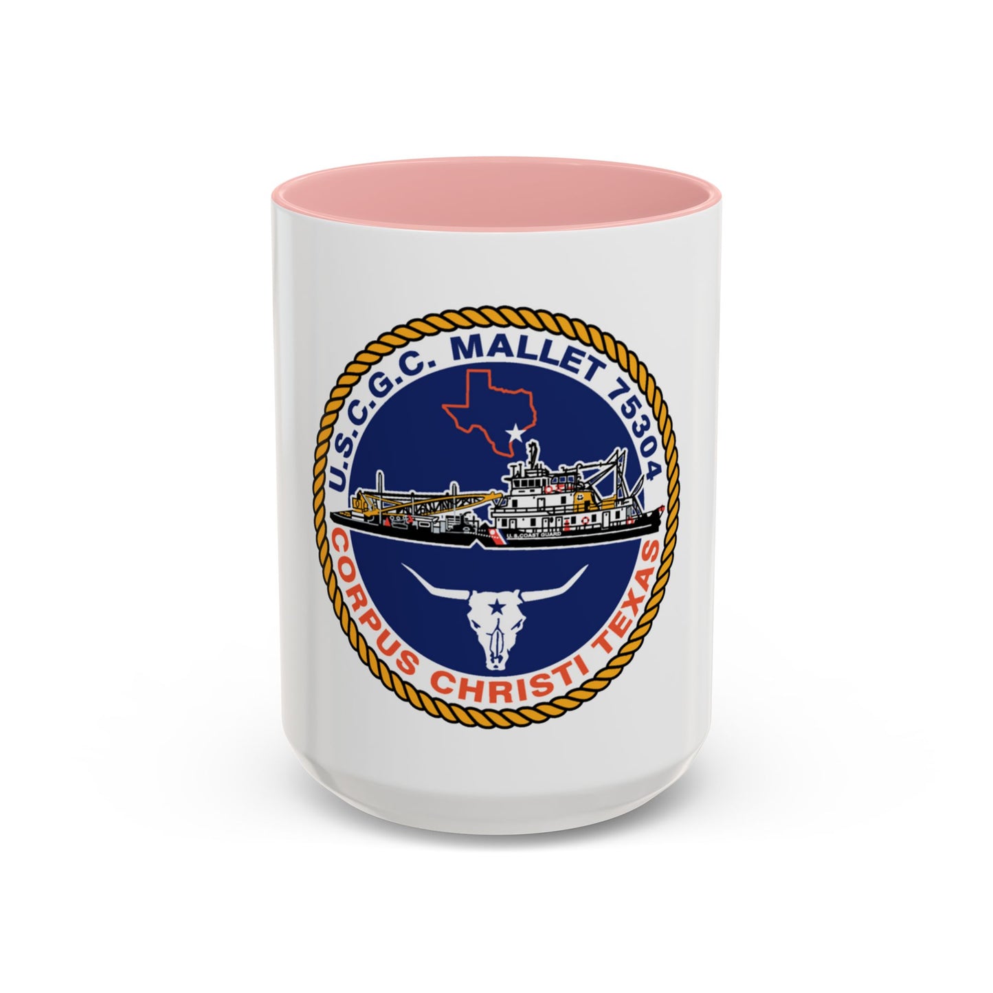USCGC Mallet 75304 (U.S. Coast Guard) Accent Coffee Mug