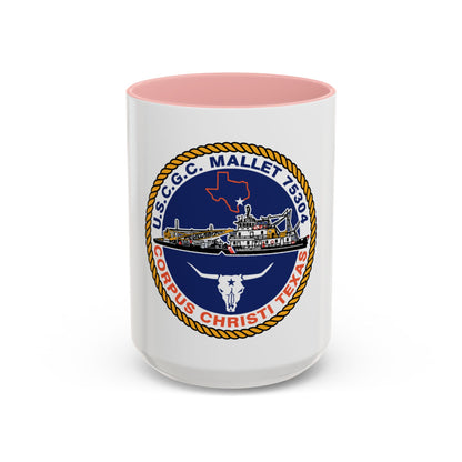 USCGC Mallet 75304 (U.S. Coast Guard) Accent Coffee Mug