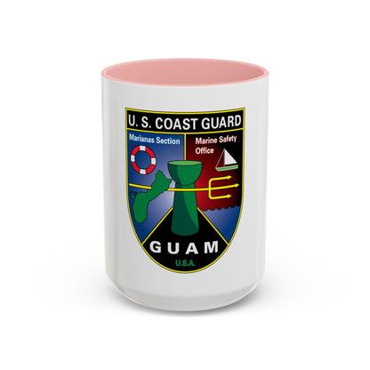 USCG Marianas Sect MSO Guam (U.S. Coast Guard) Accent Coffee Mug