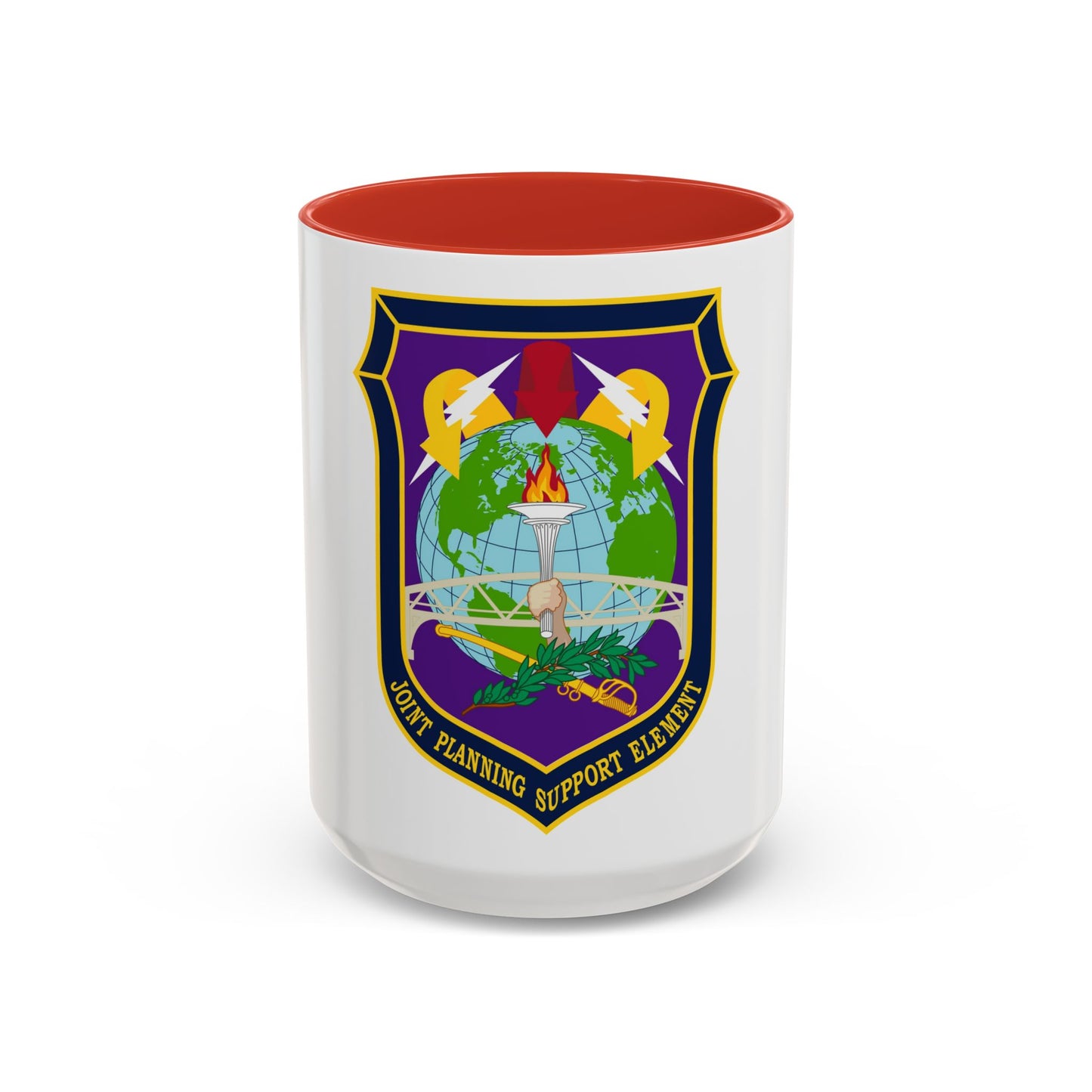 Joint Planning Support (U.S. Army) Accent Coffee Mug