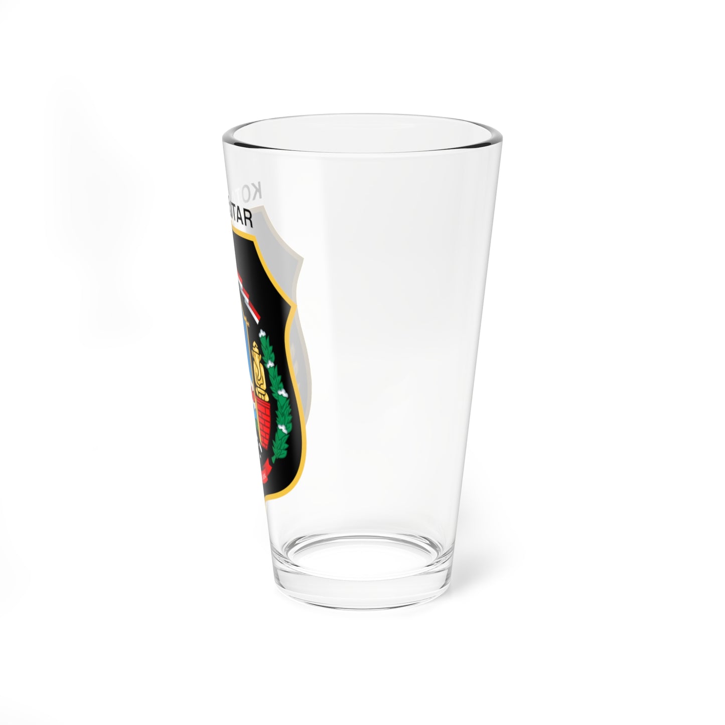 Seal of the City of Blitar (Indonesia) (Coat of Arms) Pint Glass 16oz
