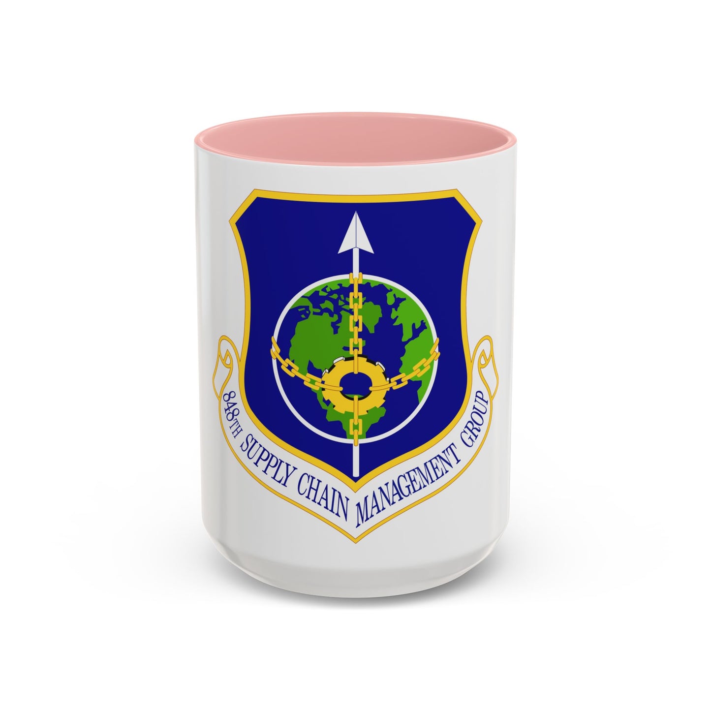 848 Supply Chain Management Group AFMC (U.S. Air Force) Accent Coffee Mug