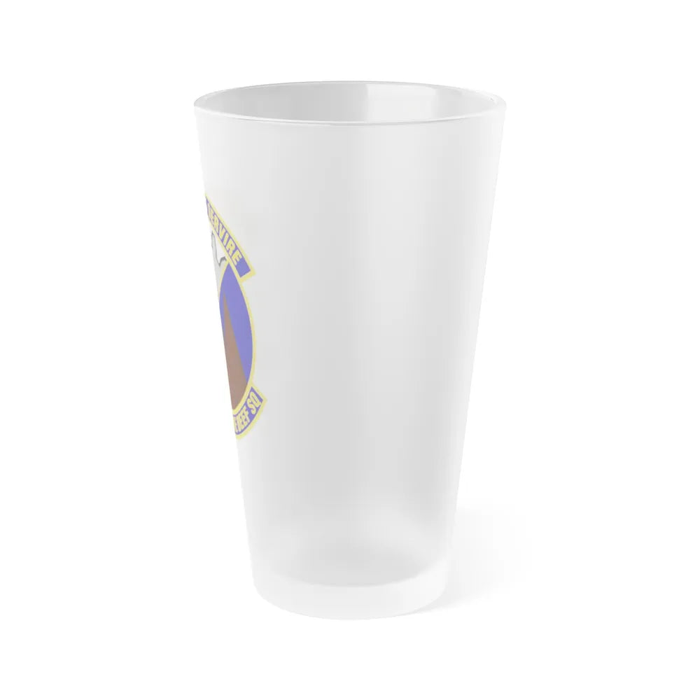 777th Expeditionary Prime Base Engineer Emergency Force Squadron (U.S. Air Force) Frosted Pint Glass 16oz-Go Mug Yourself