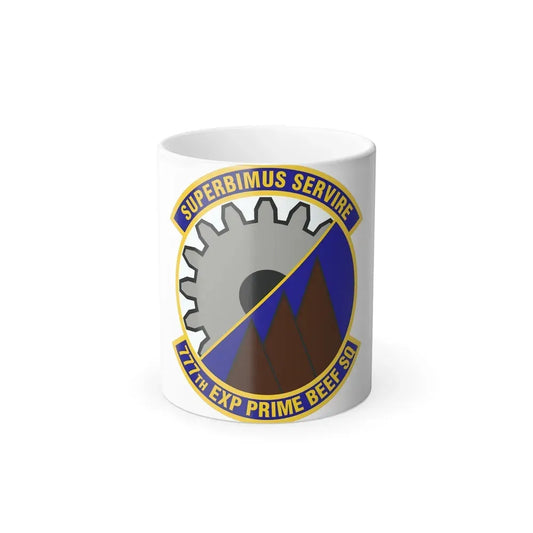 777th Expeditionary Prime Base Engineer Emergency Force Squadron (U.S. Air Force) Color Changing Coffee Mug 11oz - Go Mug Yourself