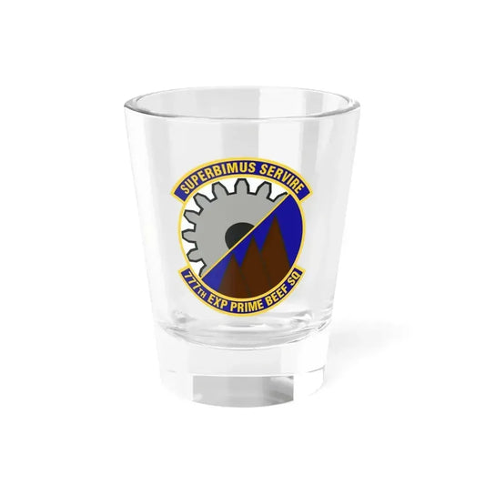777th Expeditionary Prime Base Engineer Emergency Force Squadron (U.S. Air Force) Shot Glass 1.5oz 1.5oz - Go Mug Yourself