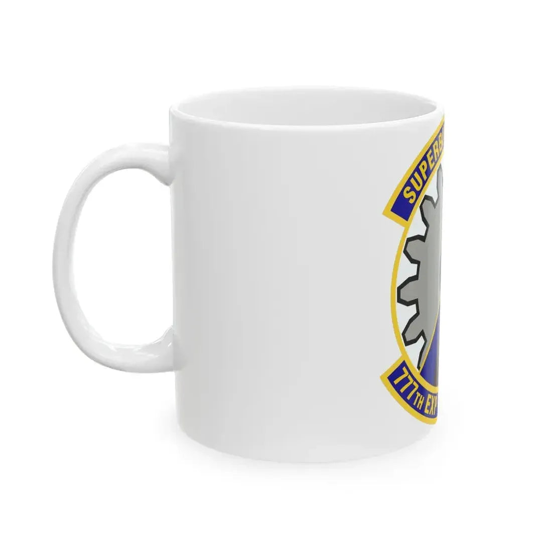 777th Expeditionary Prime Base Engineer Emergency Force Squadron (U.S. Air Force) White Coffee Mug - Go Mug Yourself