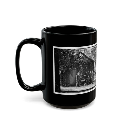 Bealeton, Virginia. General Marsena R. Patrick And Staff(2) (U.S. Civil War) Black Coffee Mug