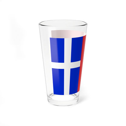 Proposed PRC national flag 001 (China) Pint Glass 16oz