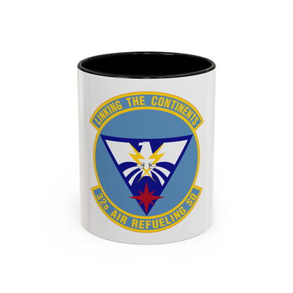 32 Air Refueling Squadron AMC (U.S. Air Force) Accent Coffee Mug