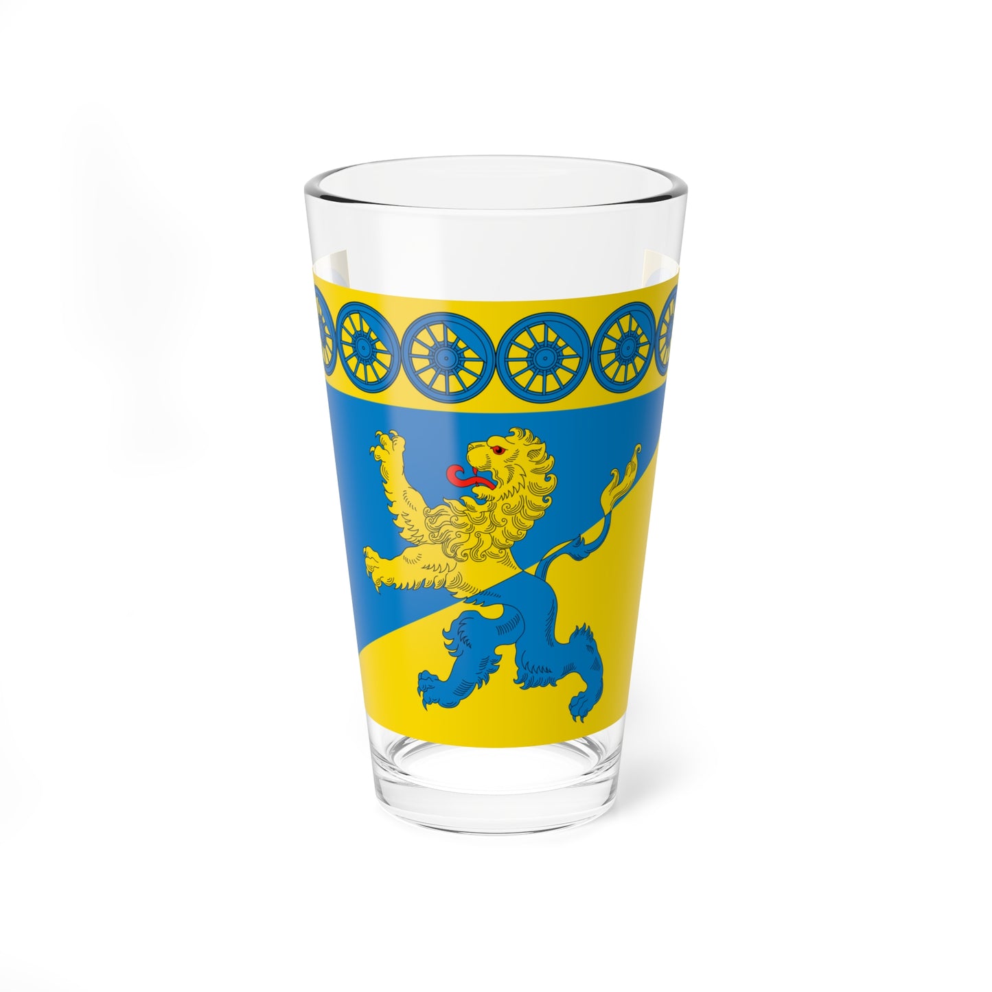 Flag of Lyuban Leningrad Oblast (Russia) Pint Glass 16oz