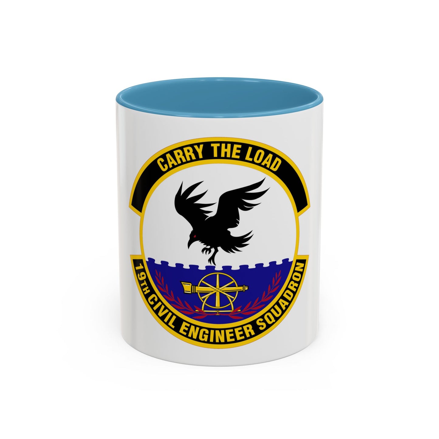 19 Civil Engineer Squadron AMC (U.S. Air Force) Accent Coffee Mug