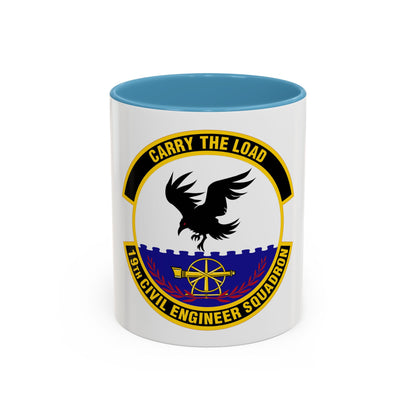 19 Civil Engineer Squadron AMC (U.S. Air Force) Accent Coffee Mug