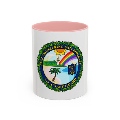 USCG CE Unit Honolulu (U.S. Coast Guard) Accent Coffee Mug