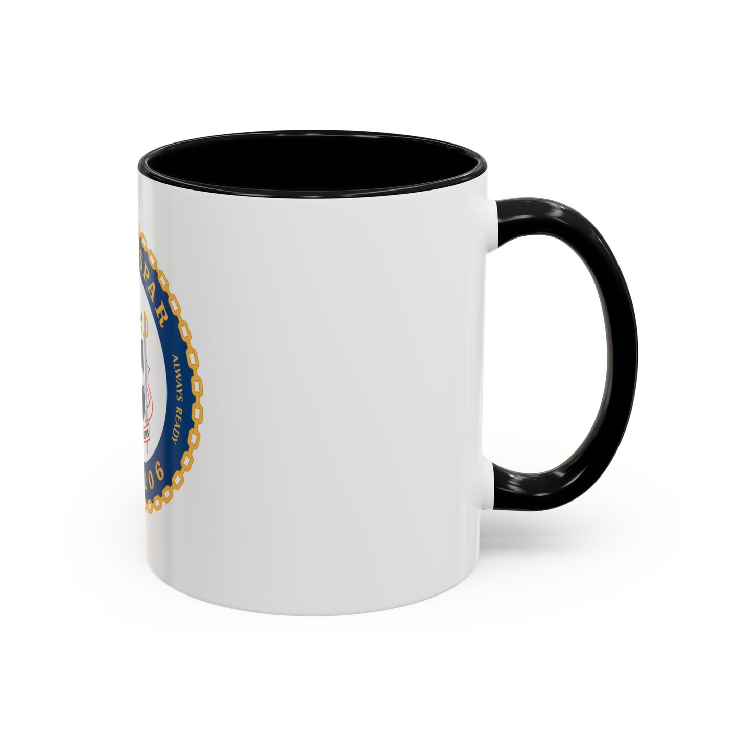 USCGC Spar WLB 206 (U.S. Coast Guard) Accent Coffee Mug