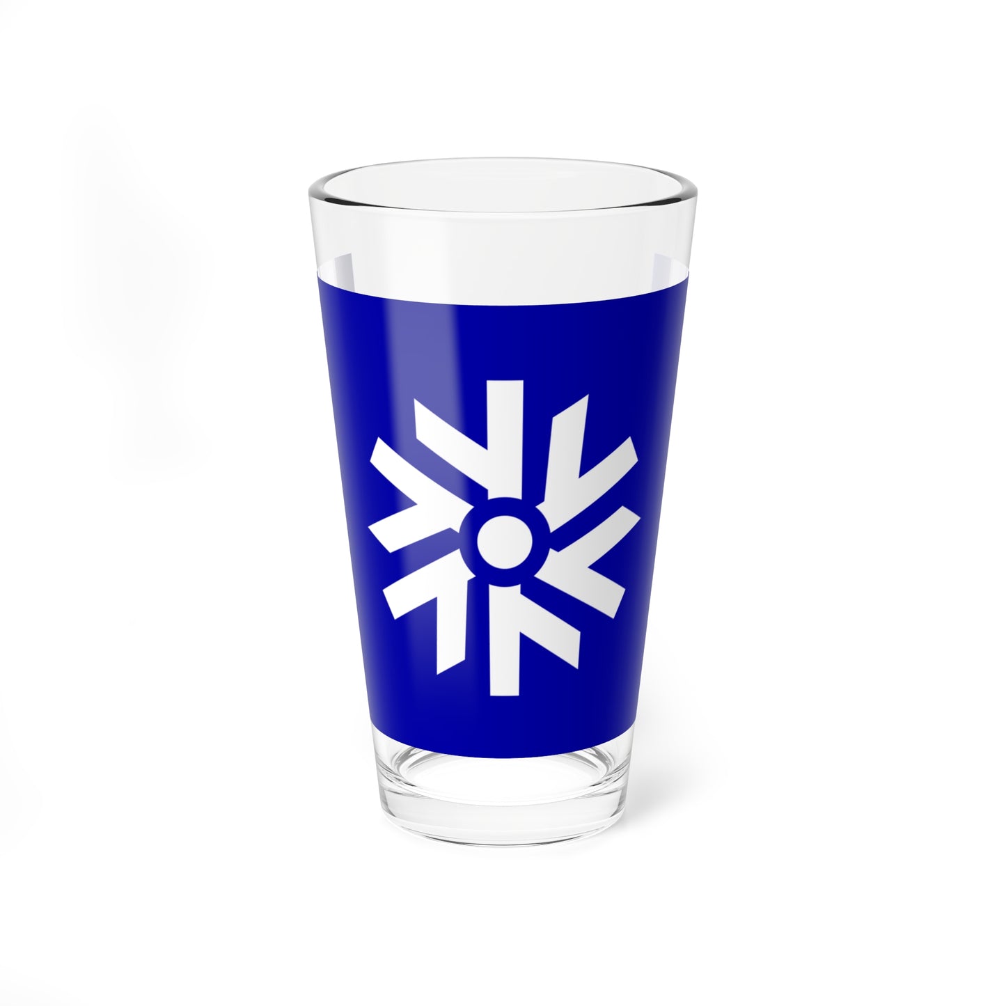Flag of Tōya Hokkaido 1968-2006 (Japan) Pint Glass 16oz