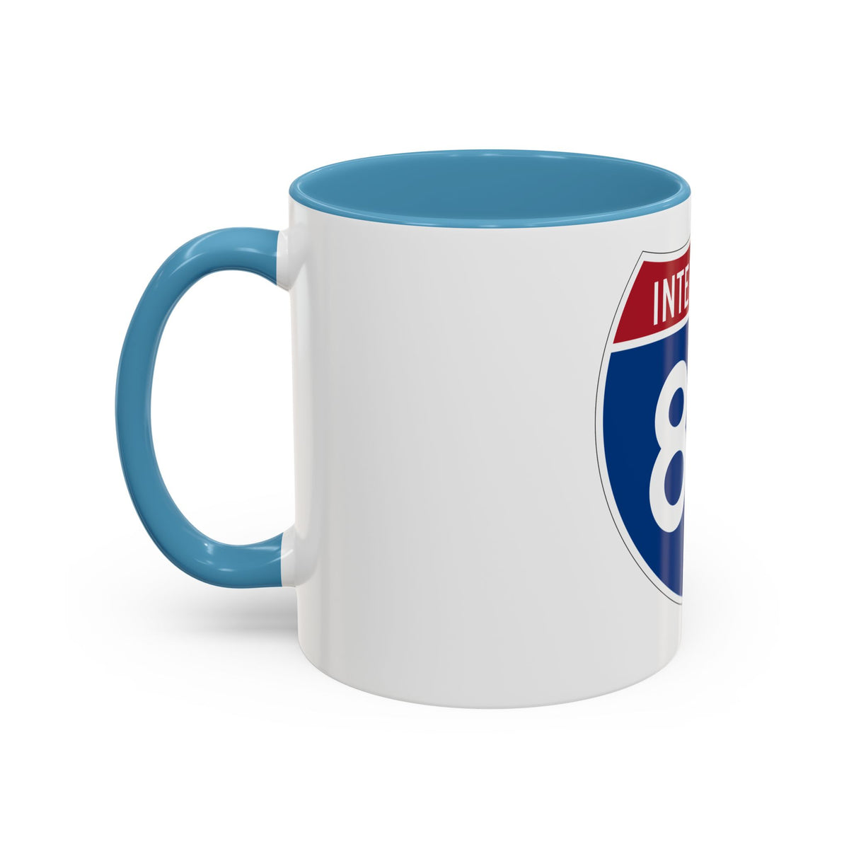 Interstate 82 (U.S. Highways) Accent Coffee Mug