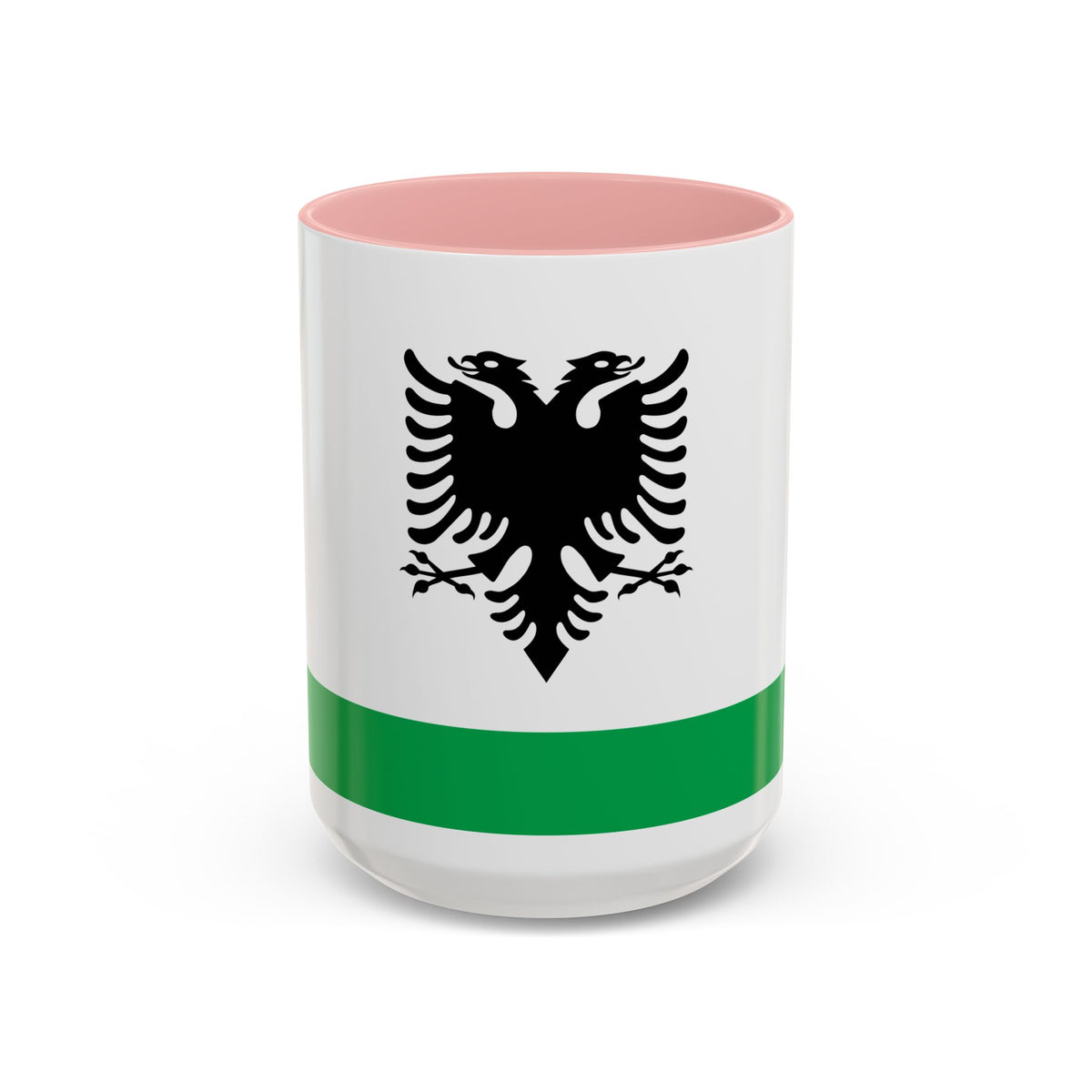 Albanian Coast Guard Ensign - Accent Coffee Mug