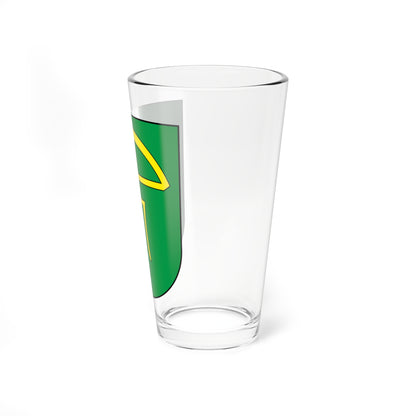 Uster-Sulzbach-blazon (Switzerland) (Coat of Arms) Pint Glass 16oz