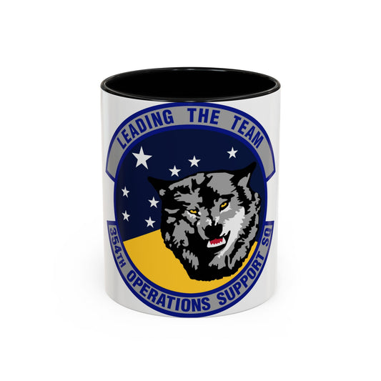 354th Operations Support Squadron (U.S. Air Force) Accent Coffee Mug