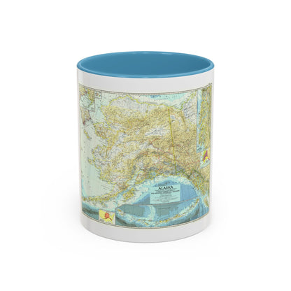 USA - Alaska (1956) (Map) Accent Coffee Mug