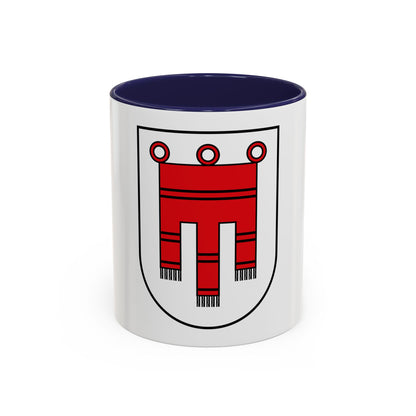 Coat of Arms of Vorarlberg Austria - Accent Coffee Mug