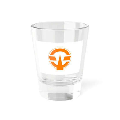 Flag of Hirao Yamaguchi (Japan) Shot Glass 1.5oz