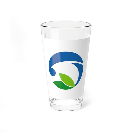 Flag of Makinohara Shizuoka (Japan) Pint Glass 16oz