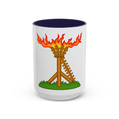 Fire Beacon Badge of Henry V - Accent Coffee Mug