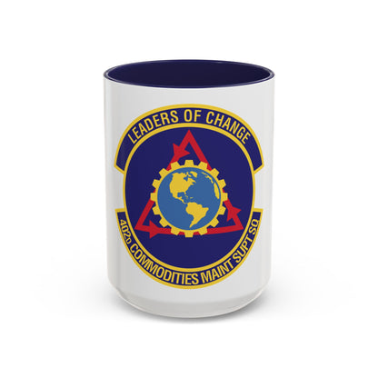 402d Commodities Maintenance Support Squadron (U.S. Air Force) Accent Coffee Mug