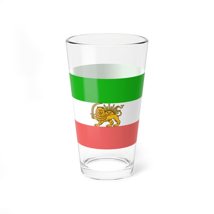 State flag of Persia 1907-1933 (Iran) Pint Glass 16oz