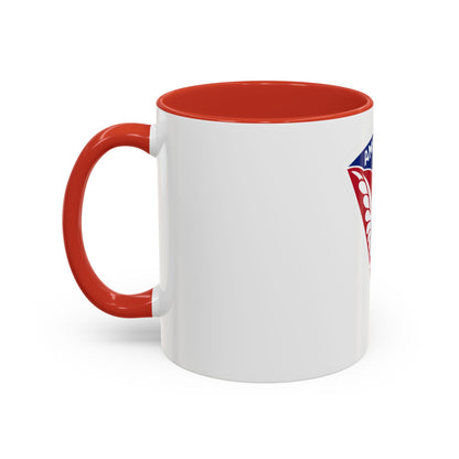 Military Mission to Moscow USSR (U.S. Army) Accent Coffee Mug