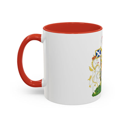 Coat of Arms of Scotland (1603-1649) - Accent Coffee Mug