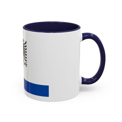 Government Ensign of Albania - Accent Coffee Mug