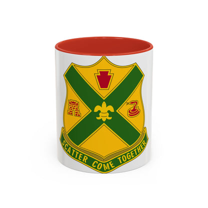 200th Field Artillery Battalion (U.S. Army) Accent Coffee Mug