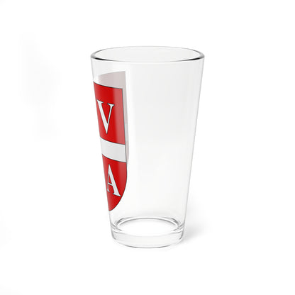 Lugano-coat of arms (Switzerland) (Coat of Arms) Pint Glass 16oz