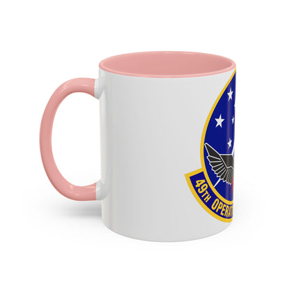 49th Operations Support Squadron (U.S. Air Force) Accent Coffee Mug