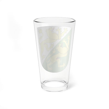 Thurgovie-coat of arms (Switzerland) (Coat of Arms) Pint Glass 16oz