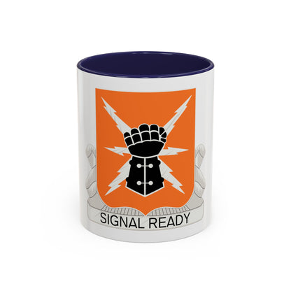 38th Signal Battalion (U.S. Army) Accent Coffee Mug