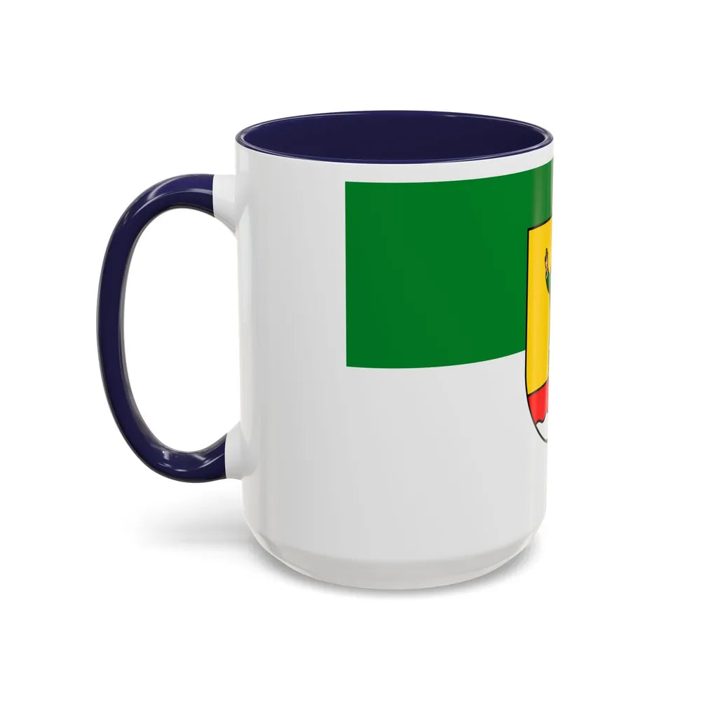 Flag of Cuxhaven Germany - Accent Coffee Mug-Go Mug Yourself