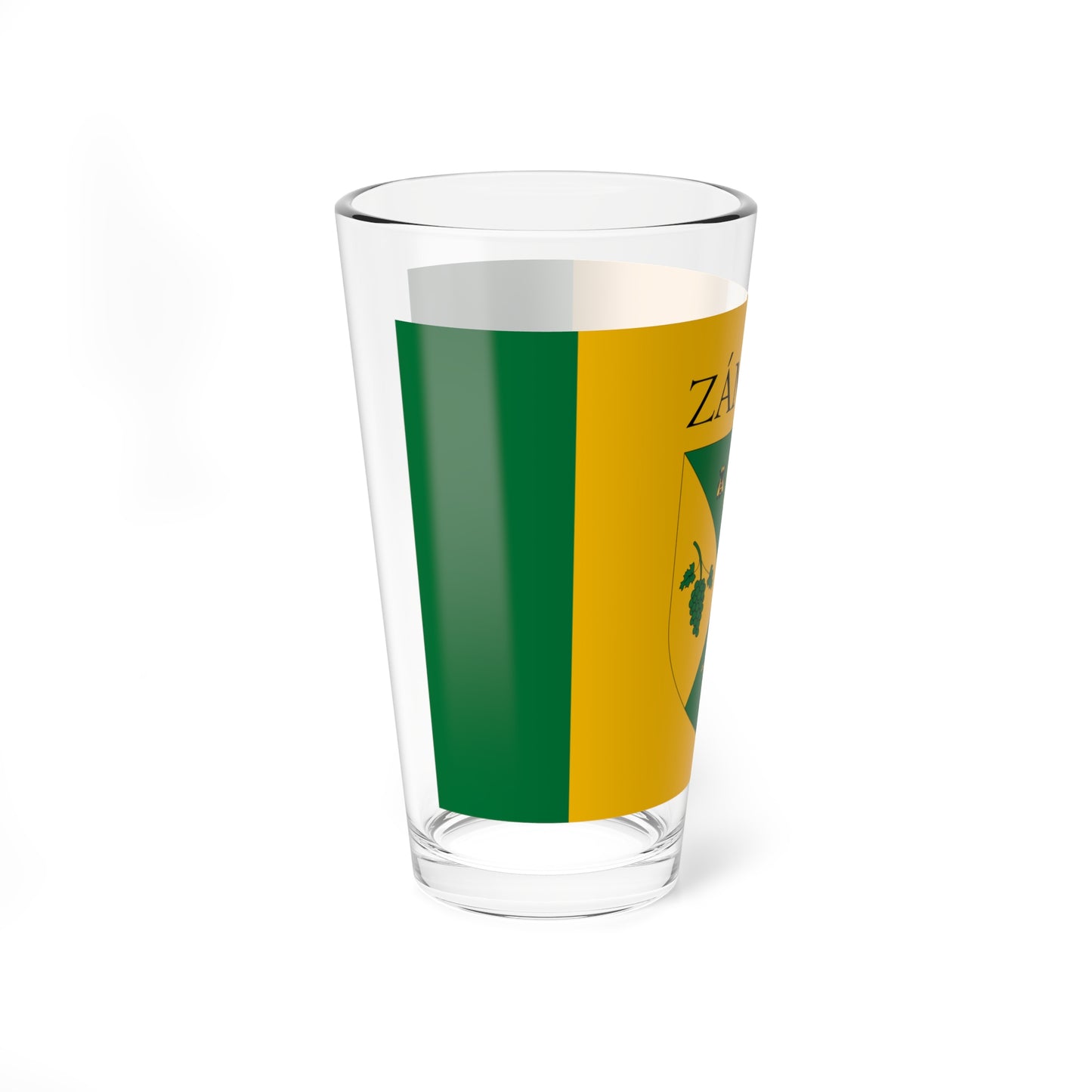 Flag of Zamoly (Hungary) Pint Glass 16oz
