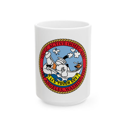 USCGC Active WMEC 618 Little Tough Guy (U.S. Coast Guard) White Coffee Mug