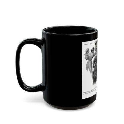 Ferry Tavern, part three, Woman's Day, August 1947 - Black Coffee Mug-Go Mug Yourself