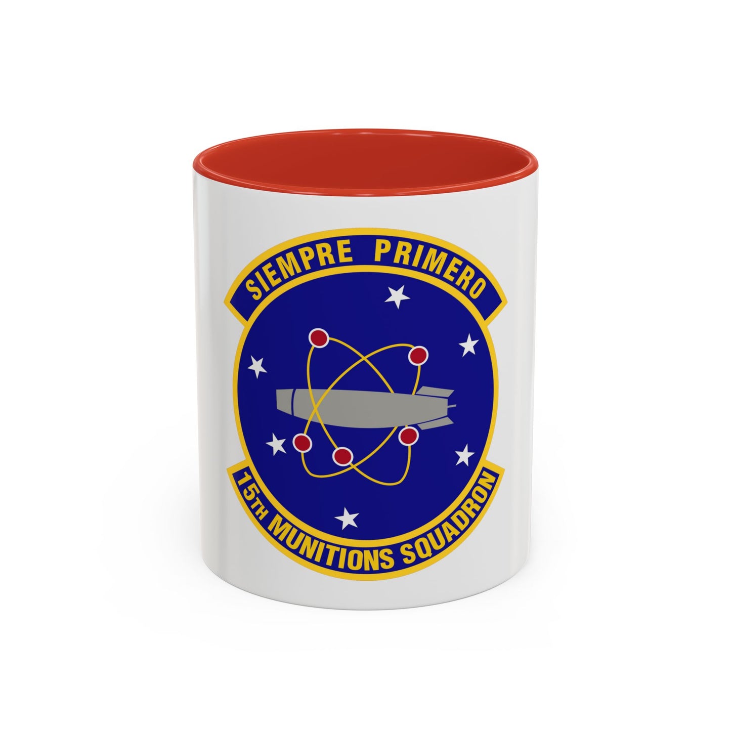 15th Munitions Squadron (U.S. Air Force) Accent Coffee Mug