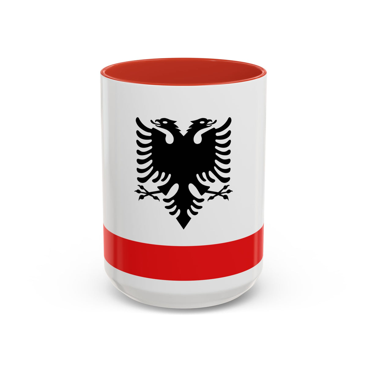 Naval Ensign of Albania - Accent Coffee Mug