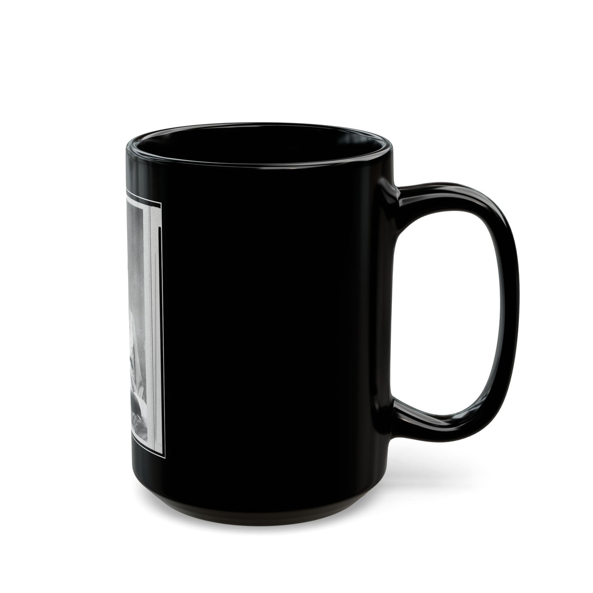 Brig. General Lawrence S. Baker (U.S. Civil War) Black Coffee Mug