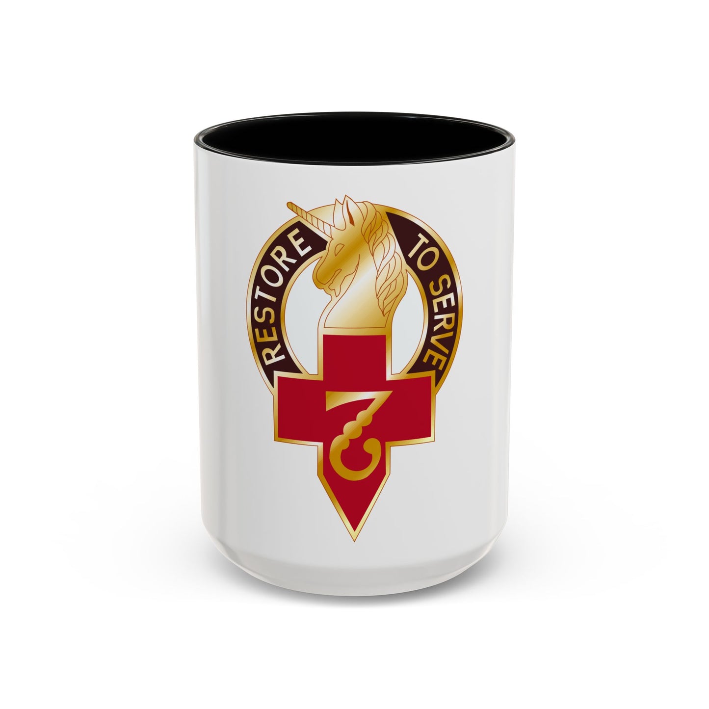 807 Surgical Hospital (U.S. Army) Accent Coffee Mug