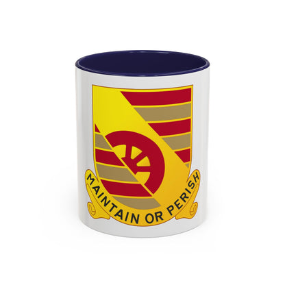 81 Maintenance Battalion (U.S. Army) Accent Coffee Mug